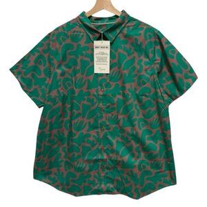 Wildfang Essential Button Up Shirt Size XL NEW